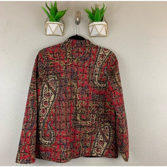 MSRP $160  Quilted 100% Cotton Chica’s Reversible Jacket – Size XL Fits Up to 1X - Picture 3 of 9